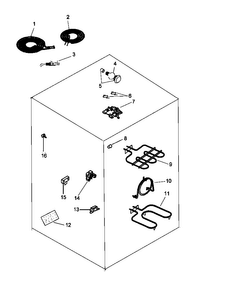 Part Location Diagram of 0309305 Whirlpool CIRCUIT BOARD, ERC
