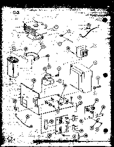 Section 5 Diagram and Parts List for RO-10A P74067-5M Amana Microwave