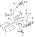 INTERNAL CONTROLS (6892XVB) Diagram and Parts List for 6892XVB  Magic Chef Range
