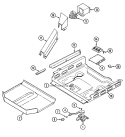 INTERNAL CONTROLS Diagram and Parts List for 5892VVV  Magic Chef Range