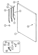 Part Location Diagram of 67921-1 Whirlpool FRAME- F.F