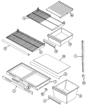 Part Location Diagram of 68222-103 Whirlpool USE WPL 61001193