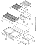Part Location Diagram of 66490-13 Whirlpool USE WPL 61001478
