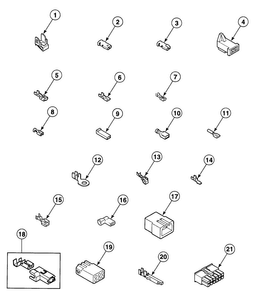 Terminals Diagram and Parts List for SDGF09QJ  Speed Queen Dryer