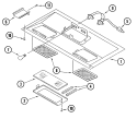 Part Location Diagram of 4358768 Whirlpool HARNS-WIRE