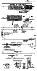 WIRING INFORMATION Diagram and Parts List for JRTF2150A  Jenn-Air Refrigerator