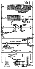 WIRING INFORMATION Diagram and Parts List for JRTE219B  Jenn-Air Refrigerator