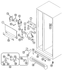 Part Location Diagram of 61001700 Whirlpool CONTROL- T