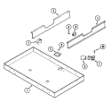 Part Location Diagram of 04100485 Whirlpool PARTITION