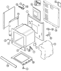 Part Location Diagram of 74001325 Whirlpool Cover, wire (9