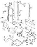 Part Location Diagram of 70460-3 Whirlpool USE WPL 12001345