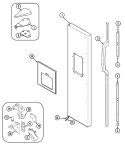 Part Location Diagram of 61001469 Whirlpool ESCUTCHEON (Black)
