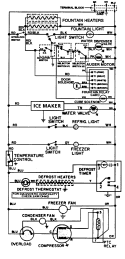 WIRING INFORMATION Diagram and Parts List for GS22B6C3EV  Maytag Refrigerator