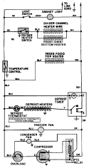 WIRING INFORMATION Diagram and Parts List for GT21A83V  Admiral Refrigerator