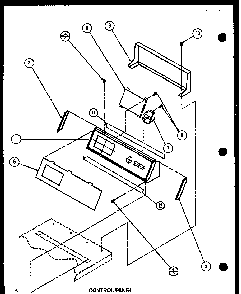 Section 6 Diagram and Parts List for LW3603L P1122406WL Amana Washer