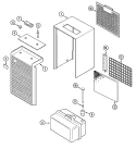 Part Location Diagram of 18153-1 Whirlpool N/L/A 08/26/98