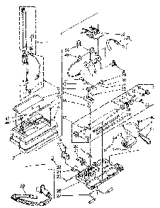 Power Mate Diagram and Parts List for 1165418580  Kenmore Filters & Accessories