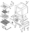 Part Location Diagram of 74001806 Whirlpool COVER, FAN ASSEMBLY.