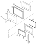 Part Location Diagram of 71001833 Whirlpool DISCONTINUED