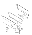 Part Location Diagram of 31001147 Whirlpool PANEL CONTROL **NLA*