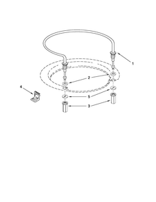 Heater Parts Diagram and Parts List for MDB4409PAW0  Maytag Dishwasher