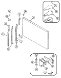 Part Location Diagram of 67921-4 Whirlpool FRAME