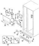 Part Location Diagram of 70341-1 Whirlpool NLAFSEAL, KNOCK OUT