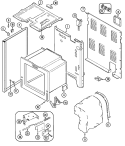 BODY Diagram and Parts List for CRE7700CDE  Maytag Range