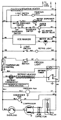 WIRING INFORMATION Diagram and Parts List for RST2400EAE  Maytag Refrigerator