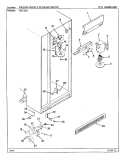 FRESH FOOD COMPARTMENT Diagram and Parts List for RSC20A 9M01A Maytag Refrigerator