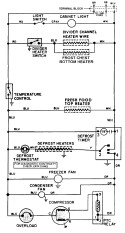 WIRING INFORMATION Diagram and Parts List for GT19B4N3EA  Maytag Refrigerator