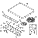 Part Location Diagram of 5706S056-81 Whirlpool USE WPL 74003022