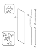 Part Location Diagram of 72341-100-WW Whirlpool PANEL, FRZ. DOOR (WHT)