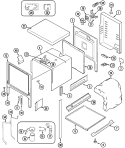 Part Location Diagram of 71002402 Whirlpool DISCONTINUED