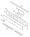 Part Location Diagram of Y705143 Whirlpool INSULATOR