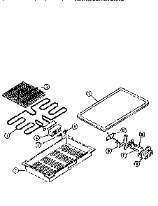 Part Location Diagram of 71001712 Whirlpool DISCONTINUED