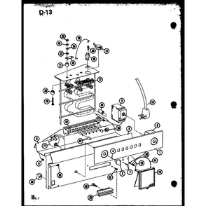 Part Location Diagram of D5574103 Maytag ESCUTCHEON