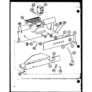 Diagram 10 Diagram and Parts List for PTRC32B1 P6924609R Amana Air Conditioner