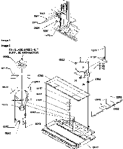 Machine Compartment Diagram and Parts List for TSI25TE-P1308101WE  Amana Refrigerator