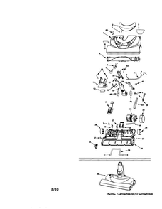 Part Location Diagram of KC99RDECZYU7 Maytag Nozzlehousin
