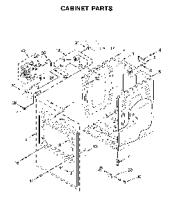 Part Location Diagram of W11406199 Whirlpool SEAL