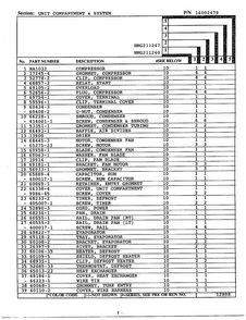 Unit Compartment And System Page 2 Diagram and Parts List for 211240  Admiral Refrigerator