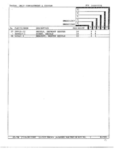 Unit Compartment/system Page 3 Diagram and Parts List for HMG621267  Admiral Refrigerator