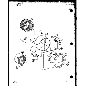 Part Location Diagram of C6711843 Whirlpool DISCONTINUED
