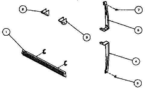 Bhkt Kit Diagram and Parts List for TX19R-P1158504W  Amana Refrigerator