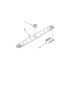 Lower Washarm Parts Diagram and Parts List for JDB1275AWF0  Jenn-Air Dishwasher