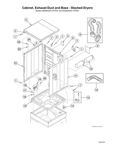 Part Location Diagram of D510032WP Maytag Top kit