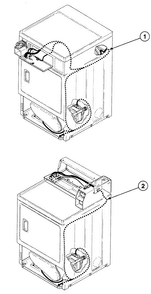 Harnesses Diagram and Parts List for SDG109WF99L6  Speed Queen Dryer
