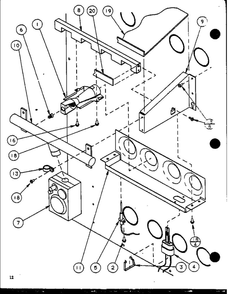 Diagram 4 Diagram and Parts List for GCI140B5A0 P9898208F Amana Furnace