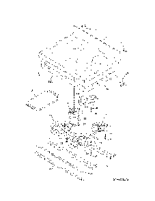 Main Top Diagram and Parts List for 79097519102  Kenmore Range